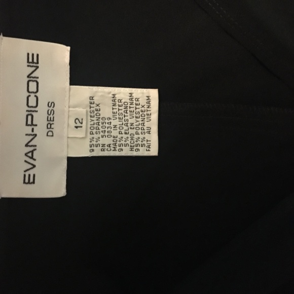 Black Cocktail Dress - Picture 3 of 3